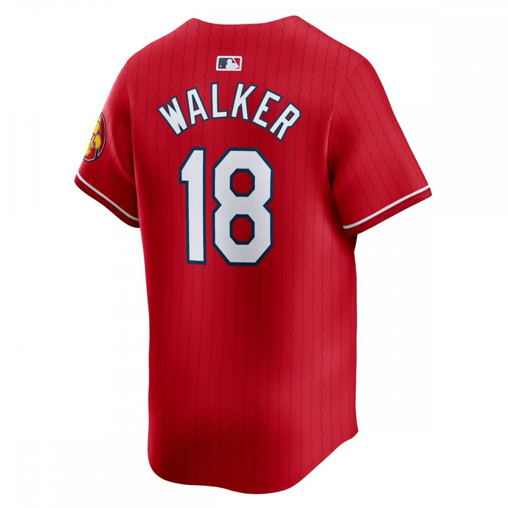 Jordan Walker St. Louis Cardinals 2024 City Connect Limited Player Jersey - Red-Pro Kit Vault | Brand New 26/27 Sports Jerseys